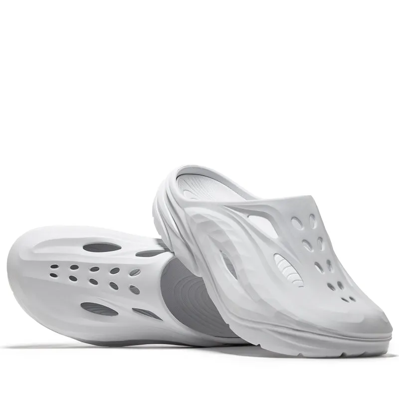 Trail Ready Hoka Ora Recovery Mule - White/White