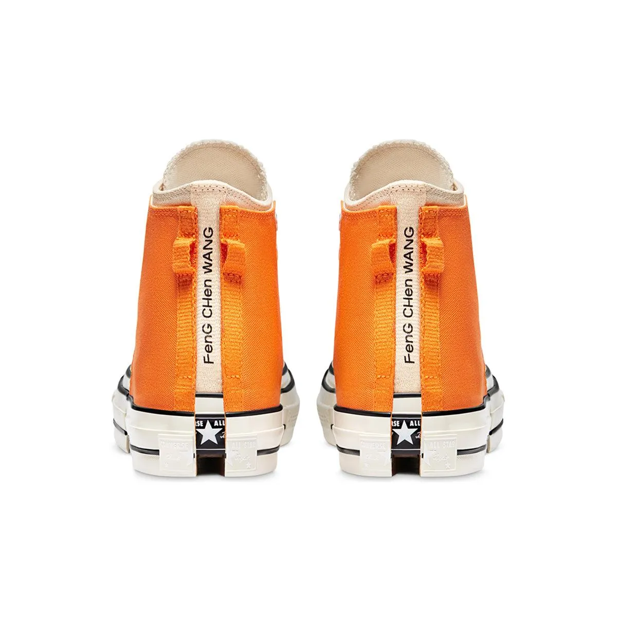 Distinctive Design Custom   Feng Chen Wang 2-in-1 Chuck 70 Hi 'Persimmon Orange'