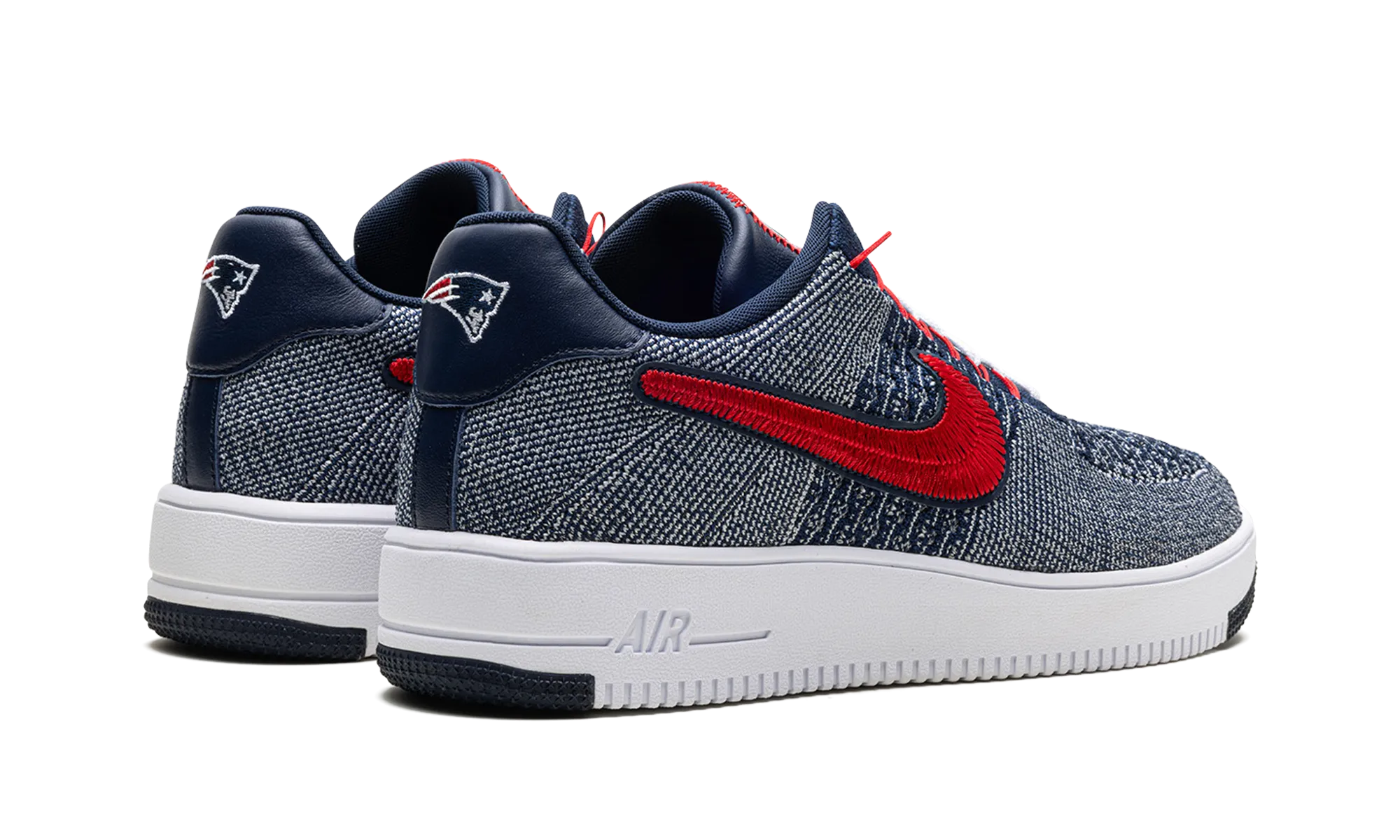 Indoor Comfort seekers Air Force 1 Ultra Flyknit Low "Patriots Robert Kraft Wolf Grey"