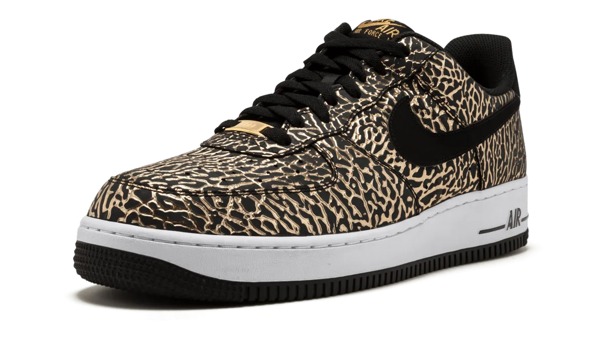 Step Easy Tidy Aesthetic Air Force 1 "Gold Elephant"