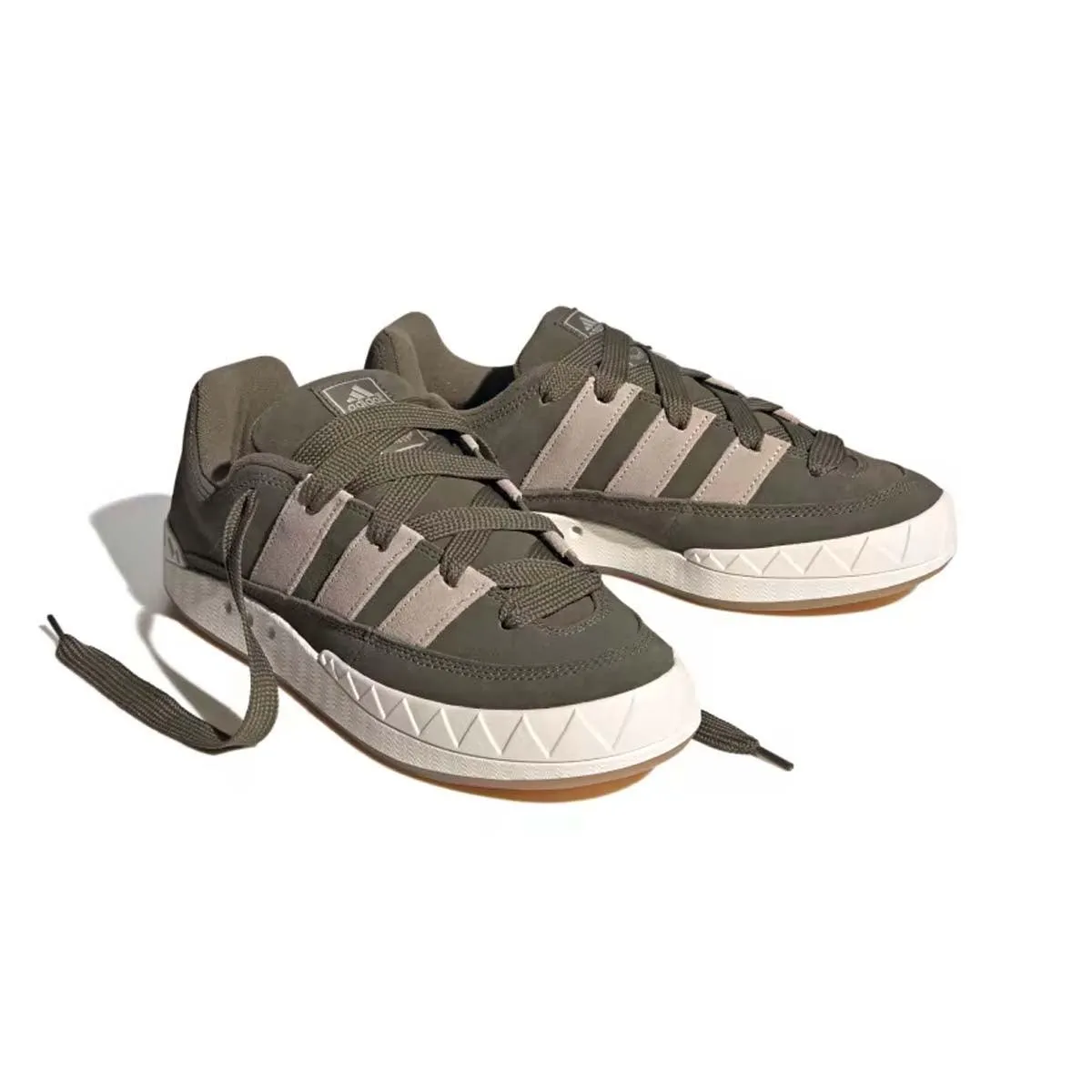 Soft Fabric Casual cushioning Adimatic 'Olive Strata'