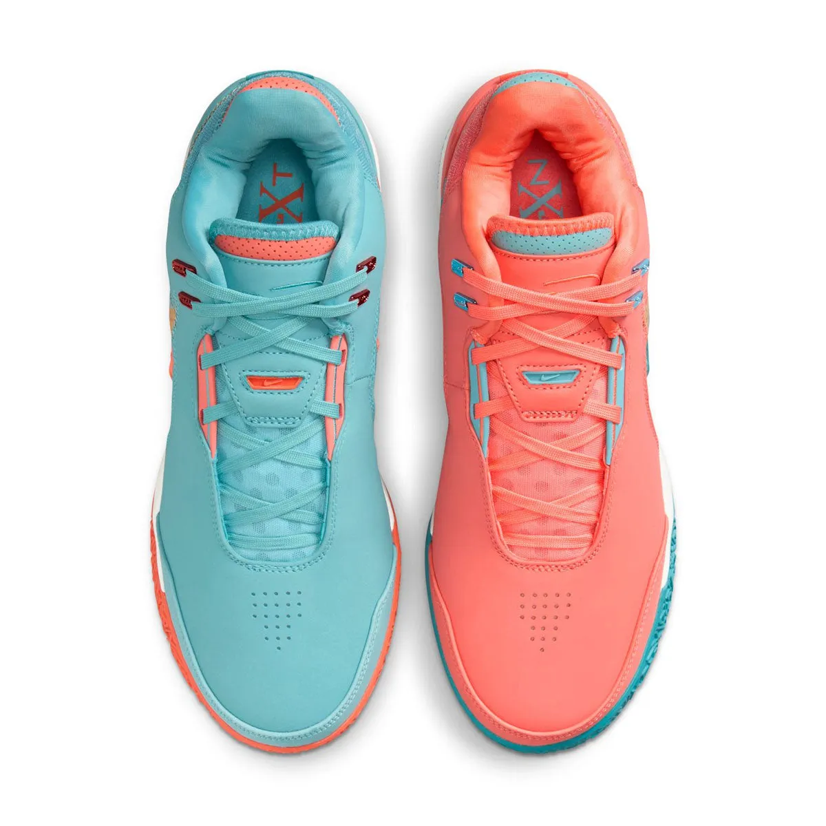 fashionistas' picks Handmade Zoom Lebron Next Gen AMPD EP 'Mineral Blue Light Wild Mango'
