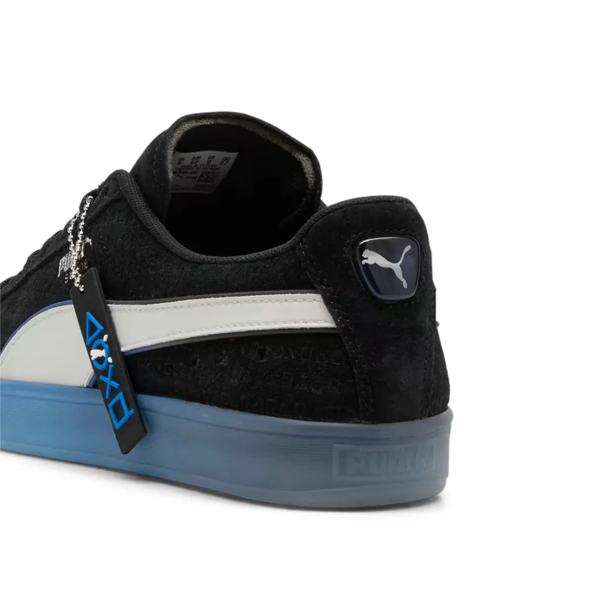   Playstation Suede 'Black Glacial Gray' long - lasting label