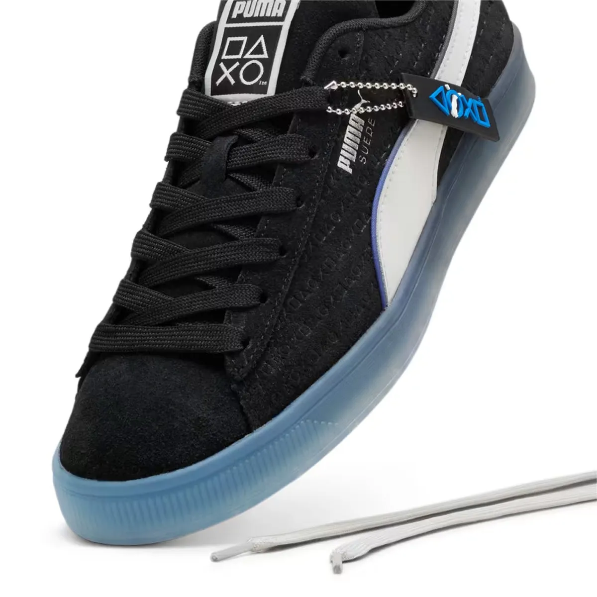  Playstation Suede 'Black Glacial Gray' family vacation