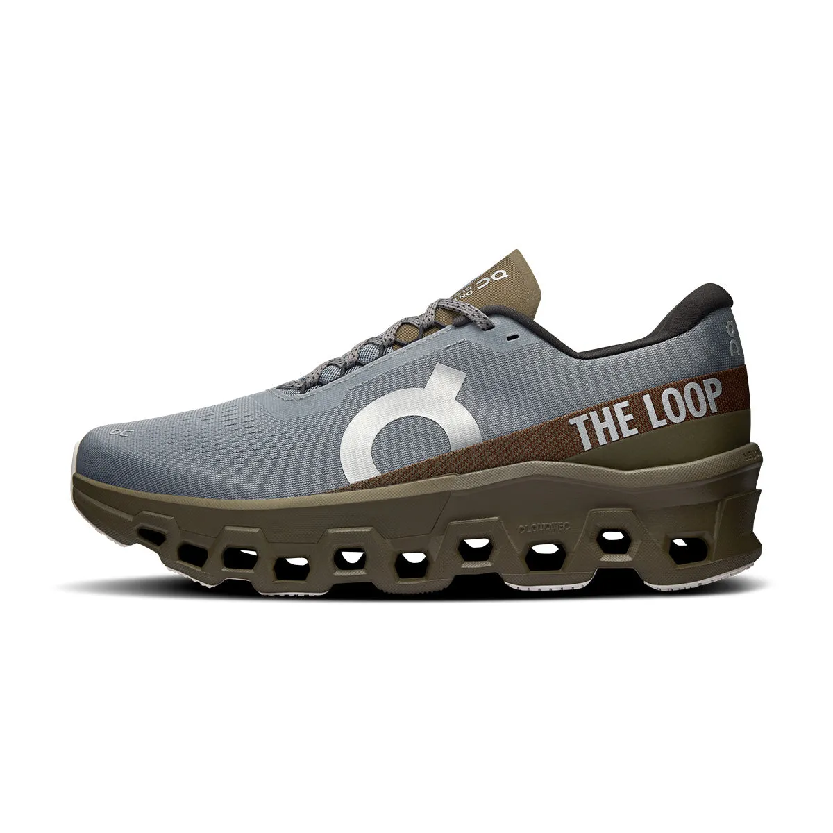  PLEASURES   The LOOP Running Supply Wmns Cloudmonster 2 'Mist Olive' Padded chic