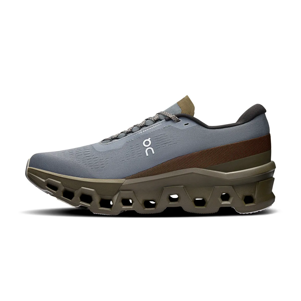   PLEASURES   The LOOP Running Supply Wmns Cloudmonster 2 'Mist Olive' Reliable stability floral