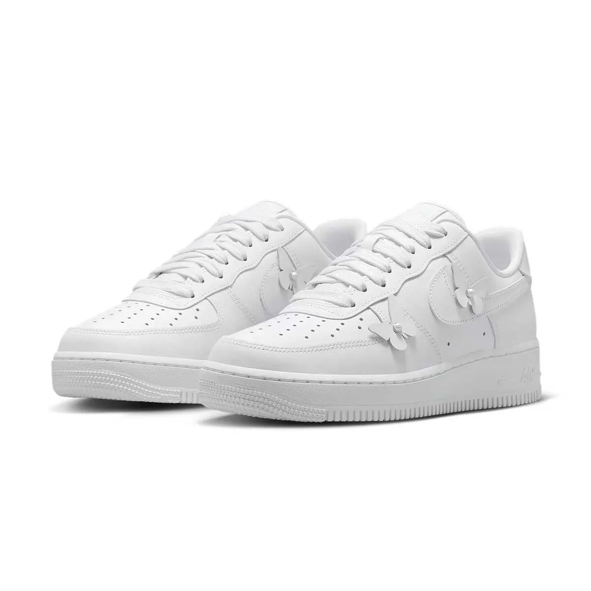 teenagers Wmns Air Force 1 Low 'White Black'