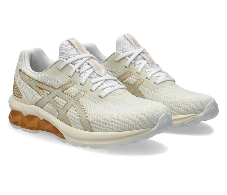 Women??s Asics Gel-Quantum 180 7 (Cream/Champagne) Comfort-Oriented