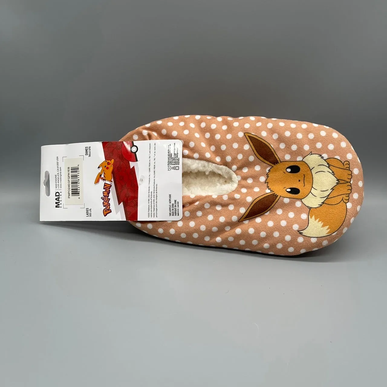 boot sporty user Pokemon Slippers / Ladies Large/X-Large
