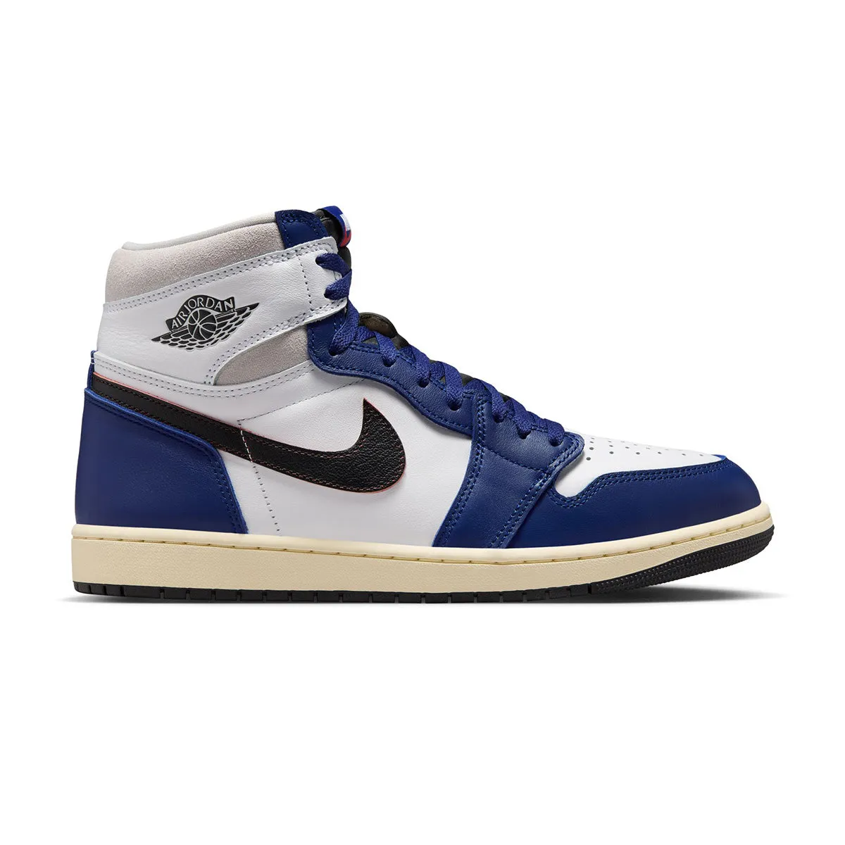 Unique grip Air Jordan 1 Hi OG 'Rare Air Deep Royal Blue'