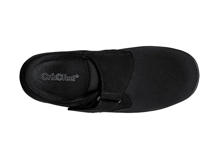 Orthofeet - Women Wichita Stretch - Black Shine Coat