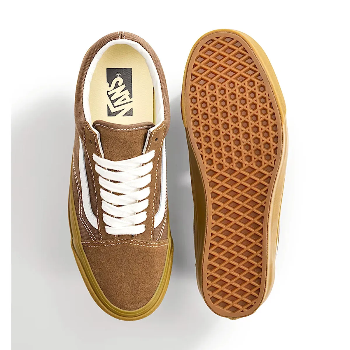 Toe Protection knee - high boots Premium LX Old Skool 'Sepia Brown Gum'