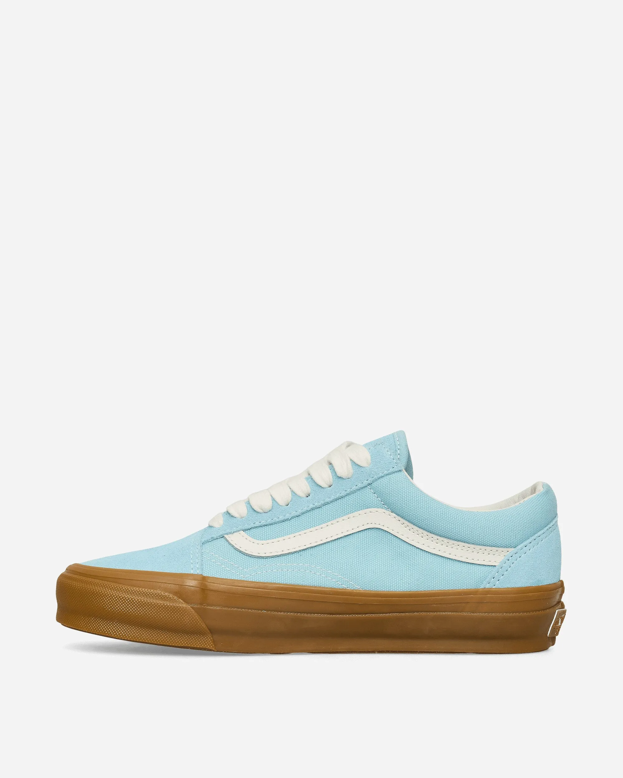 Premium Old Skool Gum Sneakers Crystal Blue Comfort Stretch Soft Soles