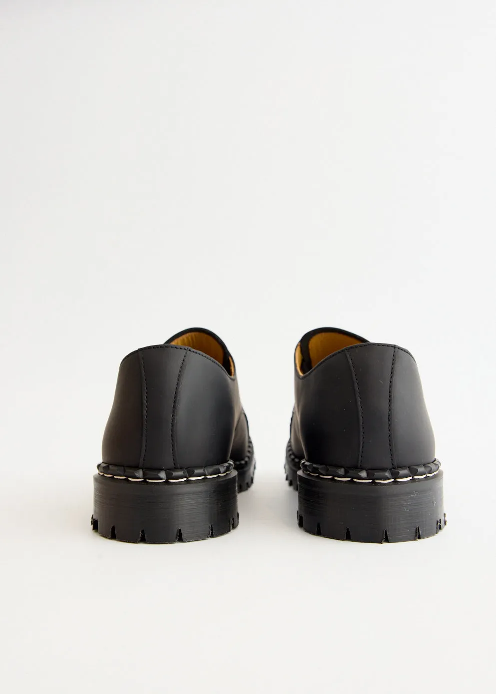 Greasy Steel Toe Capped Gibson Shoes Fashionable Look Shape Support