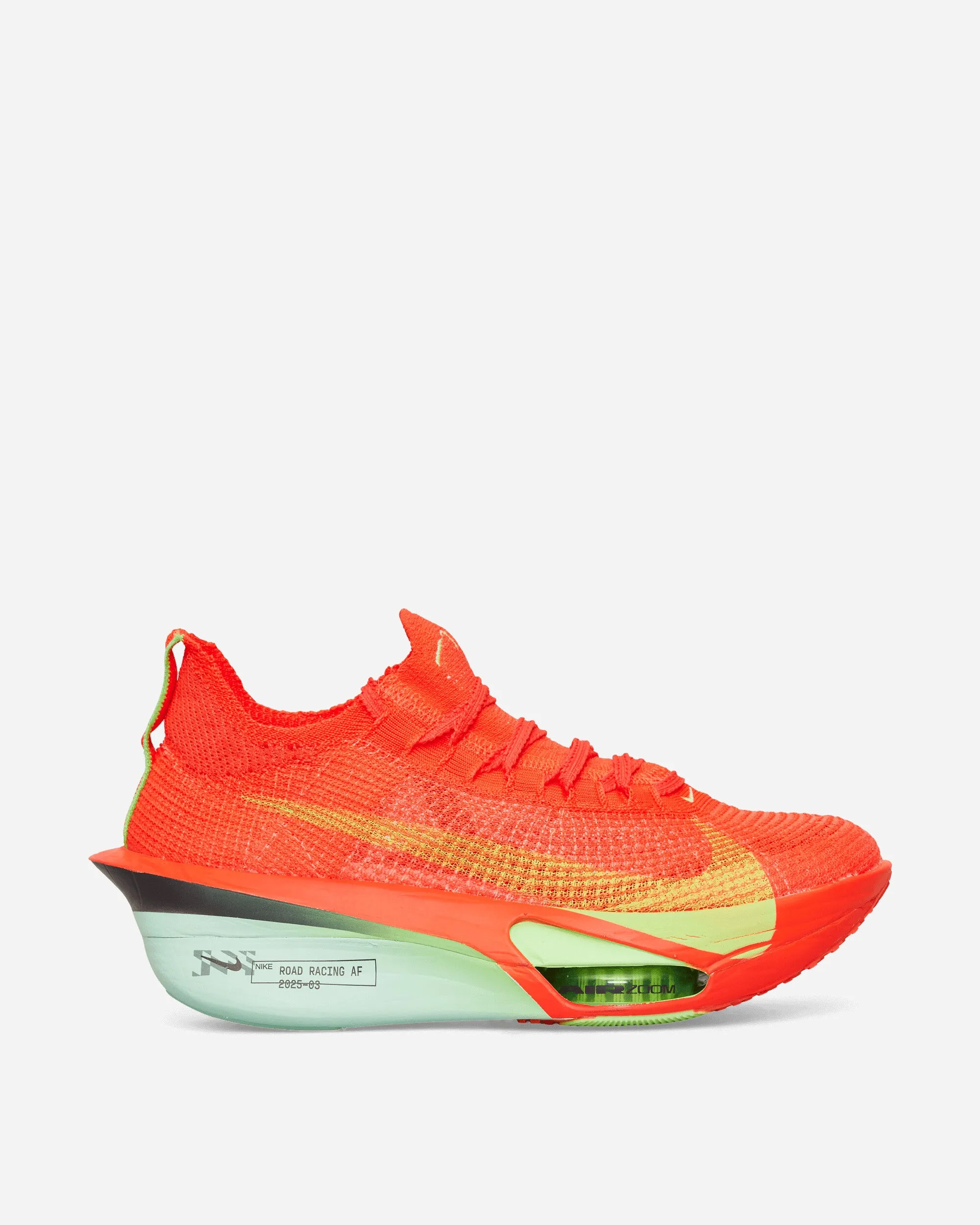 Air Zoom Alphafly 3 Sneakers Bright Crimson / Lime Blast Trail Usage Fitness Ready