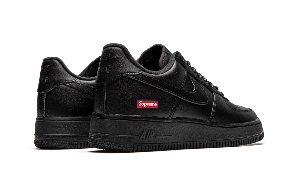 Sock Liner Tech Seamless performance Air Force 1 Low "Supreme - Mini Box Logo Black"