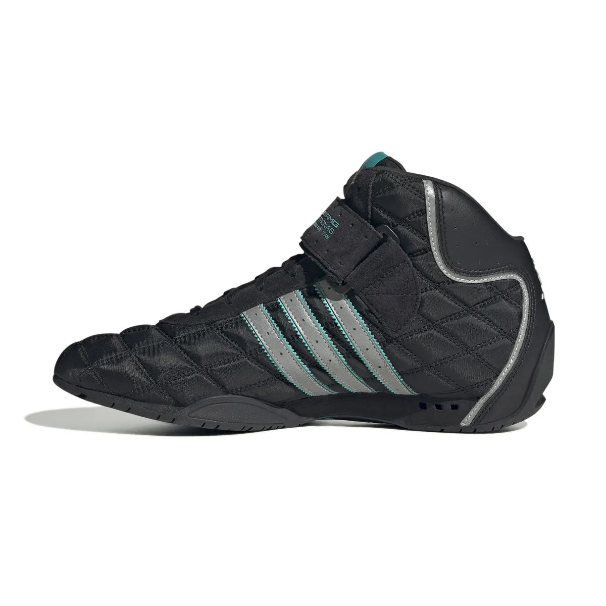 Light   Mercedes AMG Petronas F1 Team adiracer Hi 'Black Silver Metalic'