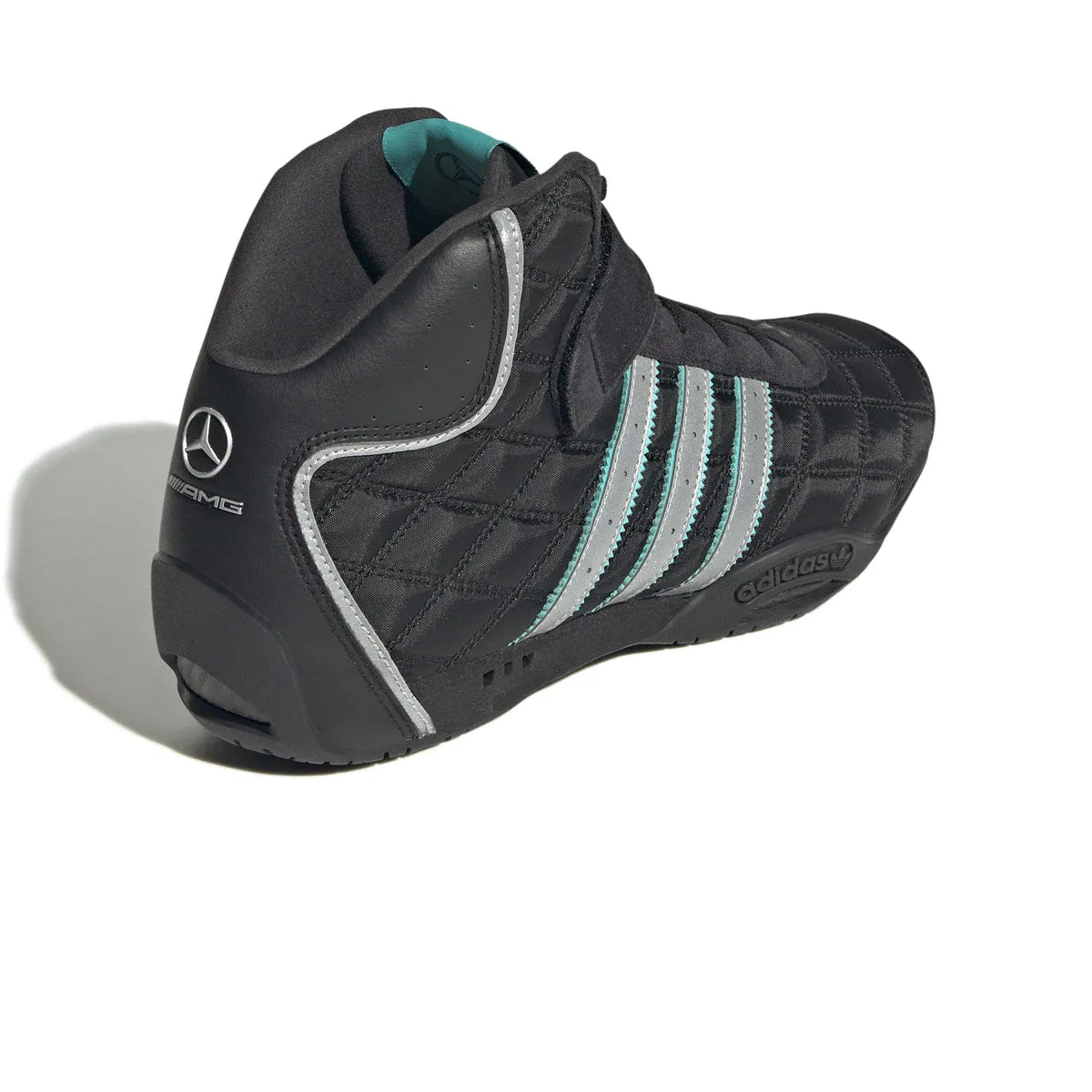   Mercedes AMG Petronas F1 Team adiracer Hi 'Black Silver Metalic' shallowest yoga enthusiasts