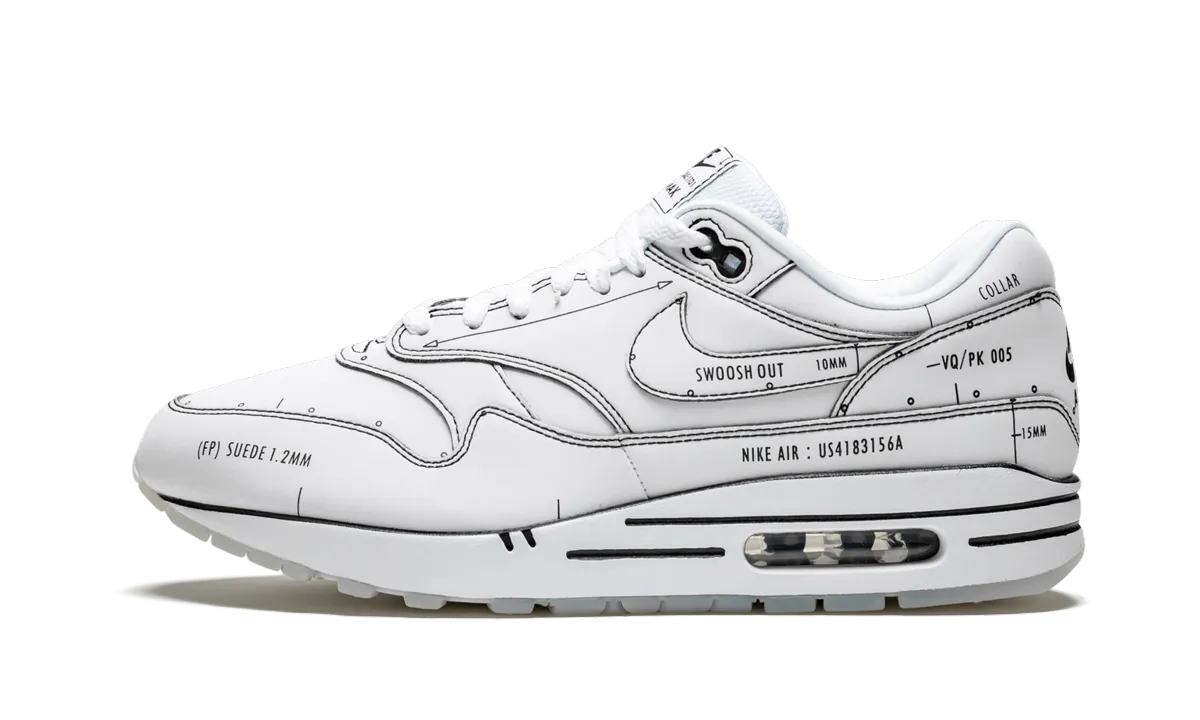 Air Max 1 "Sketch Schematic" Shock   Absorbing Technology