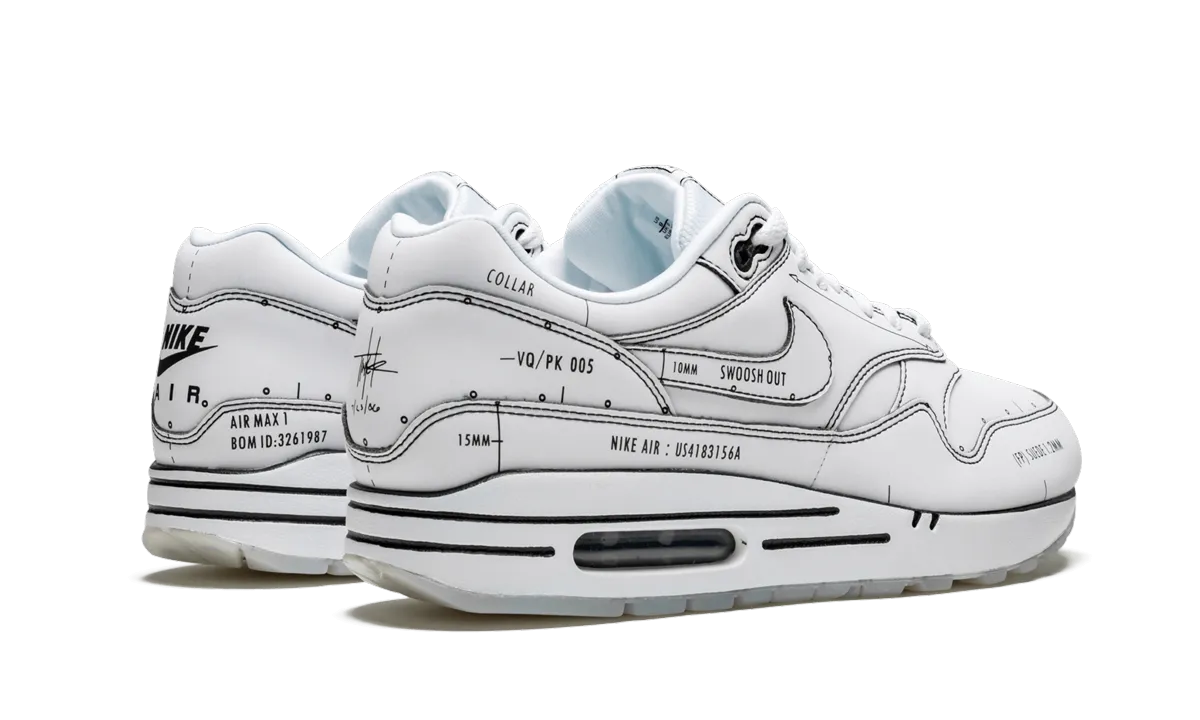 running for a way to stay ahead of the game Air Max 1 "Sketch Schematic"