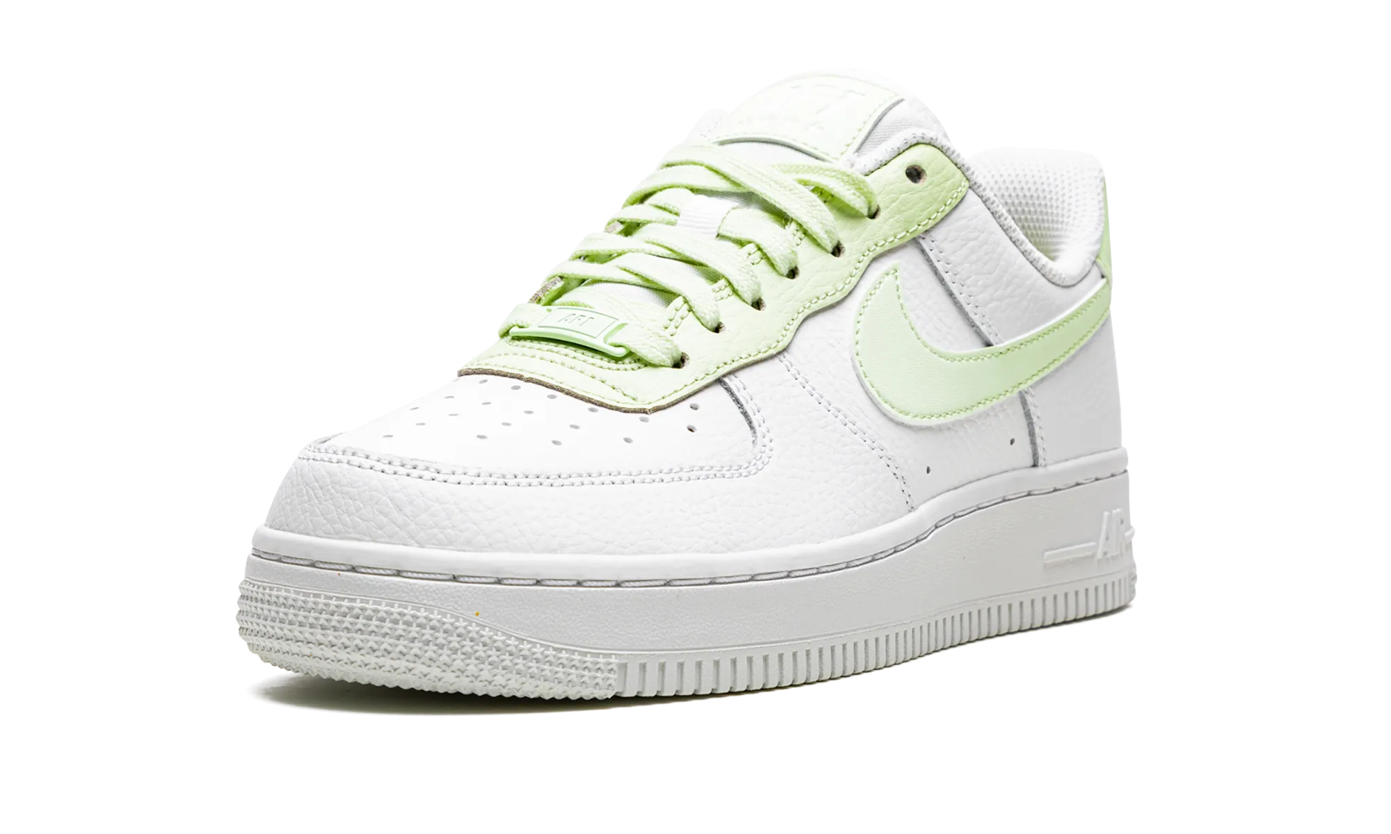 AIR FORCE 1 '07 MNS WMNS "White / Lime Ice" Structured Pace