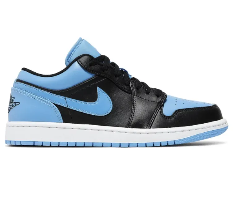 Men's Nike Air Jordan 1 Low (UNC Black Toe) Multi   Purpose