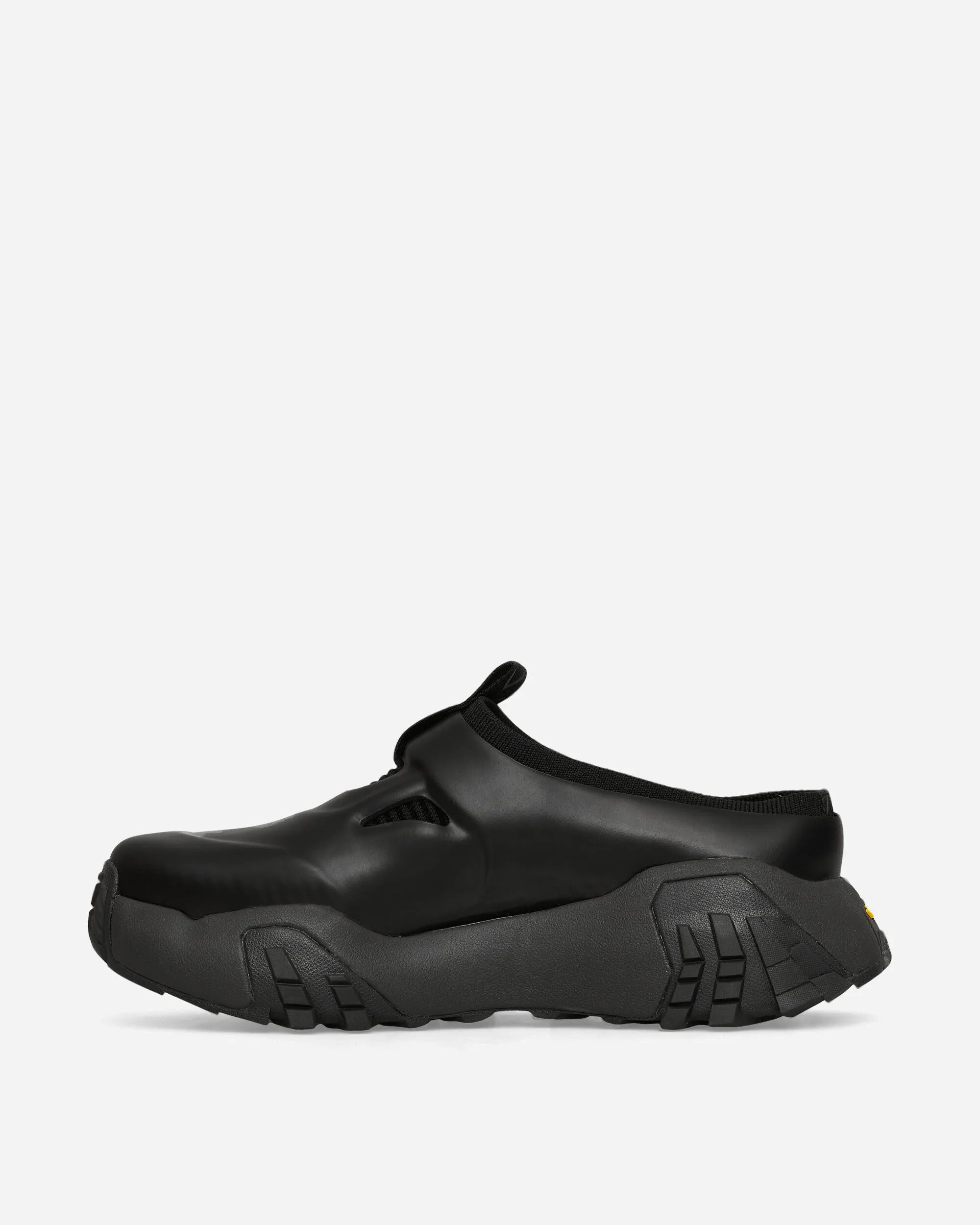 Walking Power Comfortable Stride Vibram Rubber Core Sabot Black