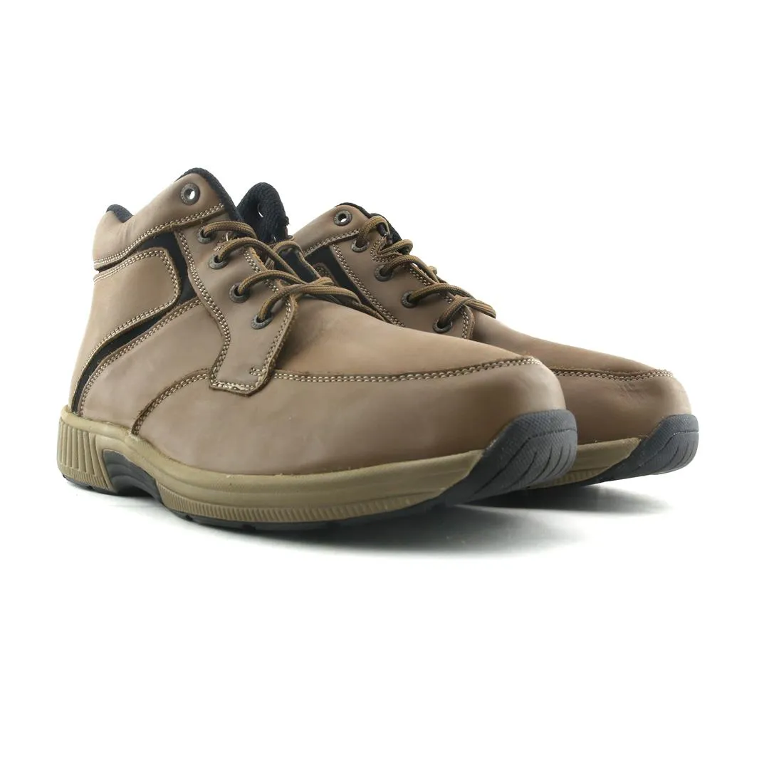 Deep Black Dust Guard Orthofeet Men's Boots Highline - Brown