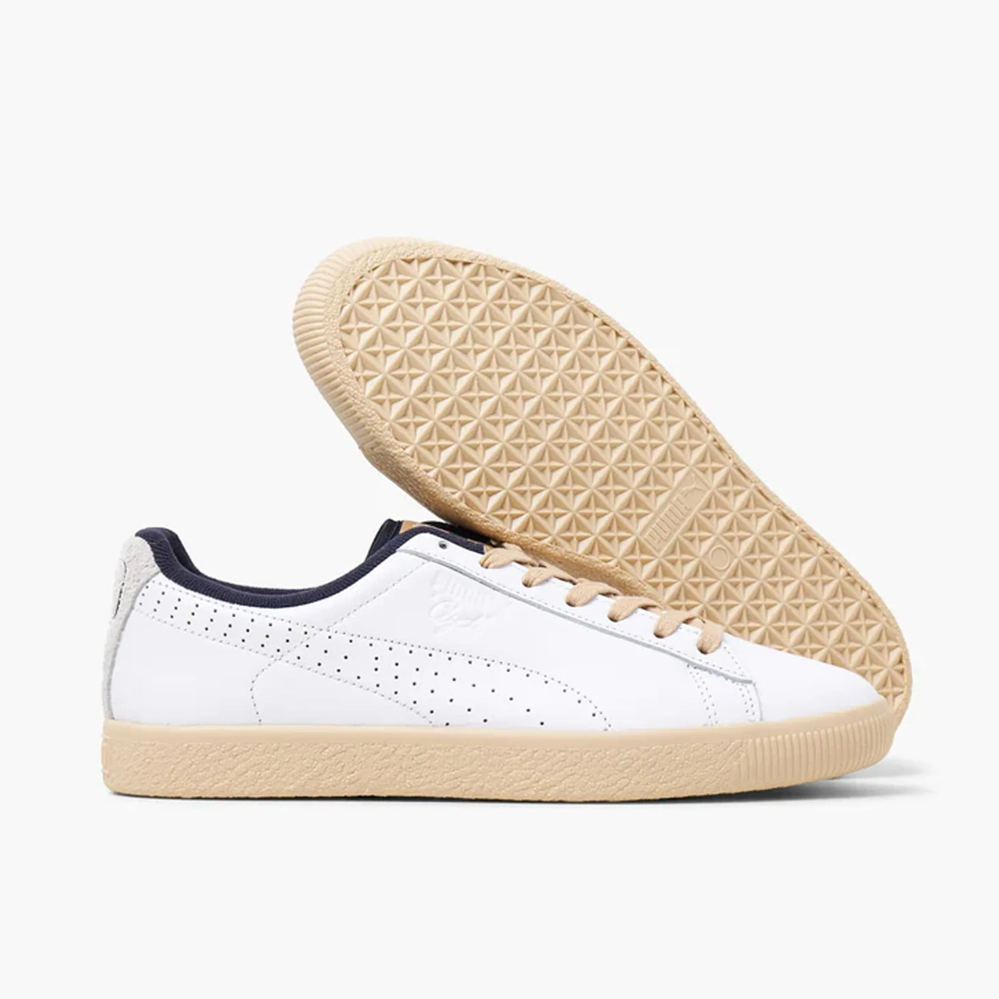 Puma Clyde Baseline / White Fit Soft