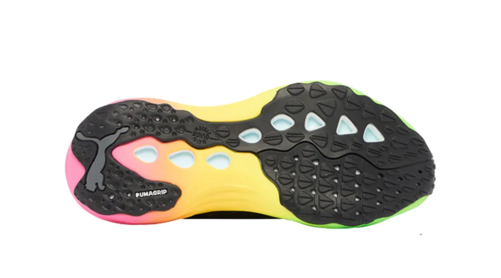 Busy Path Ankle wrap Puma Foreverrun Nitro Futrograde in Black