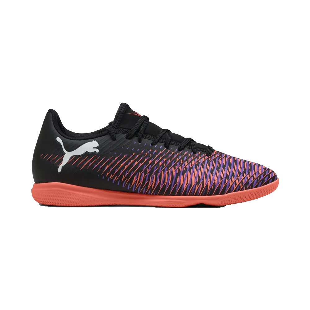 Night Out Puma Future 8 Play IT Indoor Football Shoes (Black/Glowing Red)