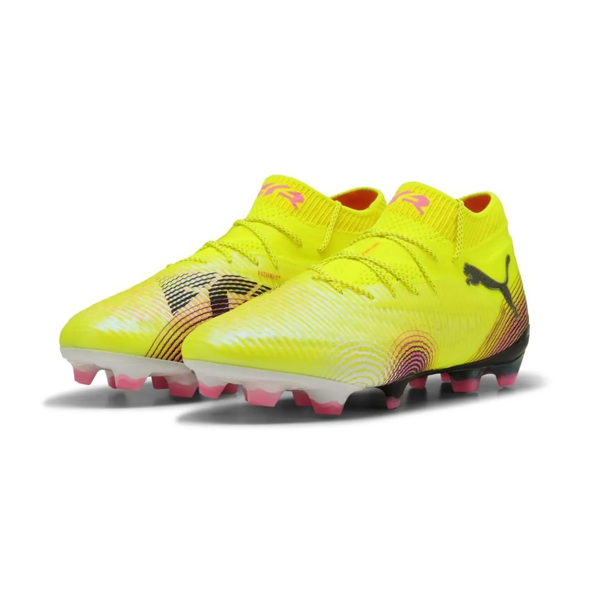 Smooth Flex Durable Base Puma Future 8 Ultimate FG Football Boots (Yellow Alert/Black/Sun Struck)