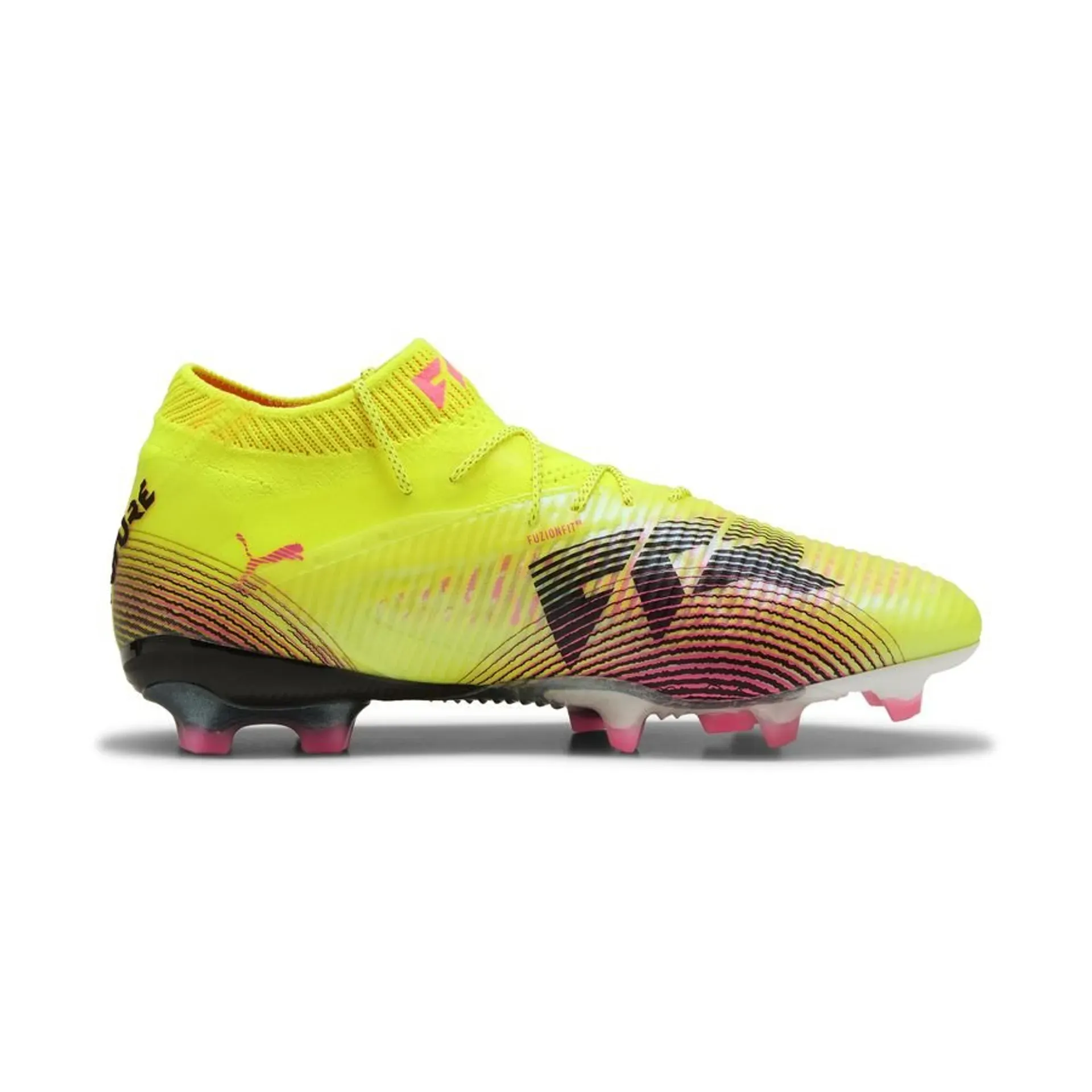 Puma Future 8 Ultimate FG Football Boots (Yellow Alert/Black/Sun Struck) Style Choice