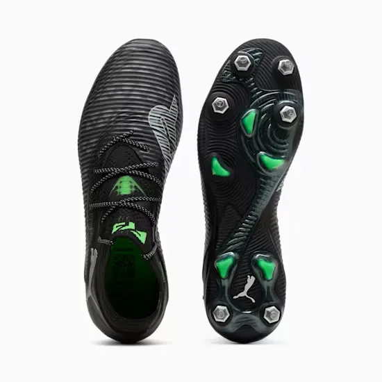 Stay Comfy Puma Future 8 Ultimate MxSG Football Boots (Black/Cool Gray/Fluo Green)