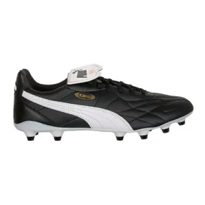 Stylish Look Puma King Top FG/AG Football Boots (Black/White)