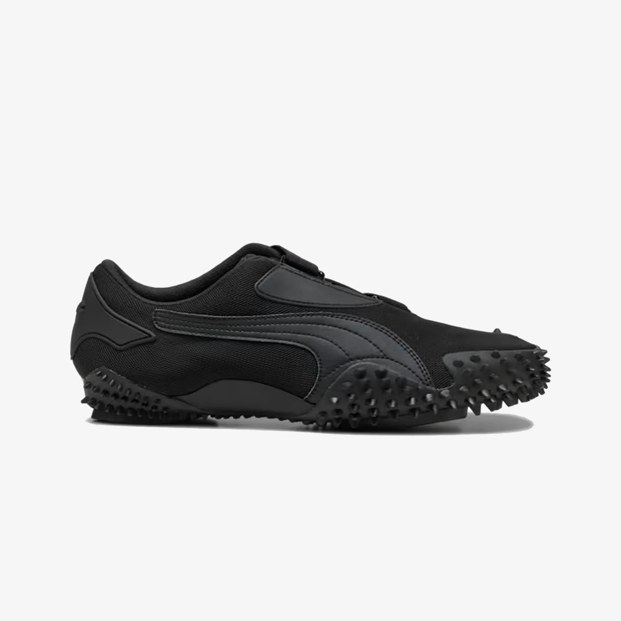 Soft Cushioned Upper Faux Leather PUMA | MOSTRO OG PRIME { BLACK/BLACK