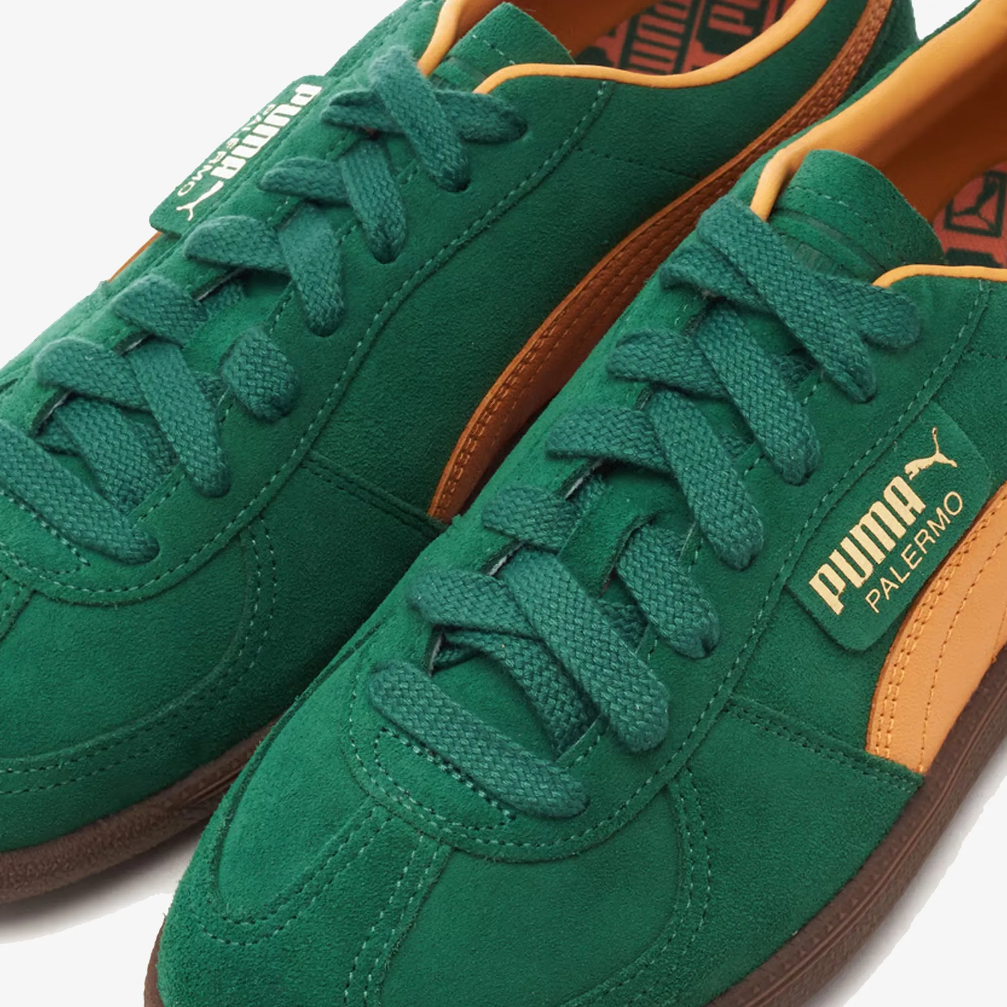 PUMA | PALERMO SNEAKERS { GREEN/YELLOW Street Fest