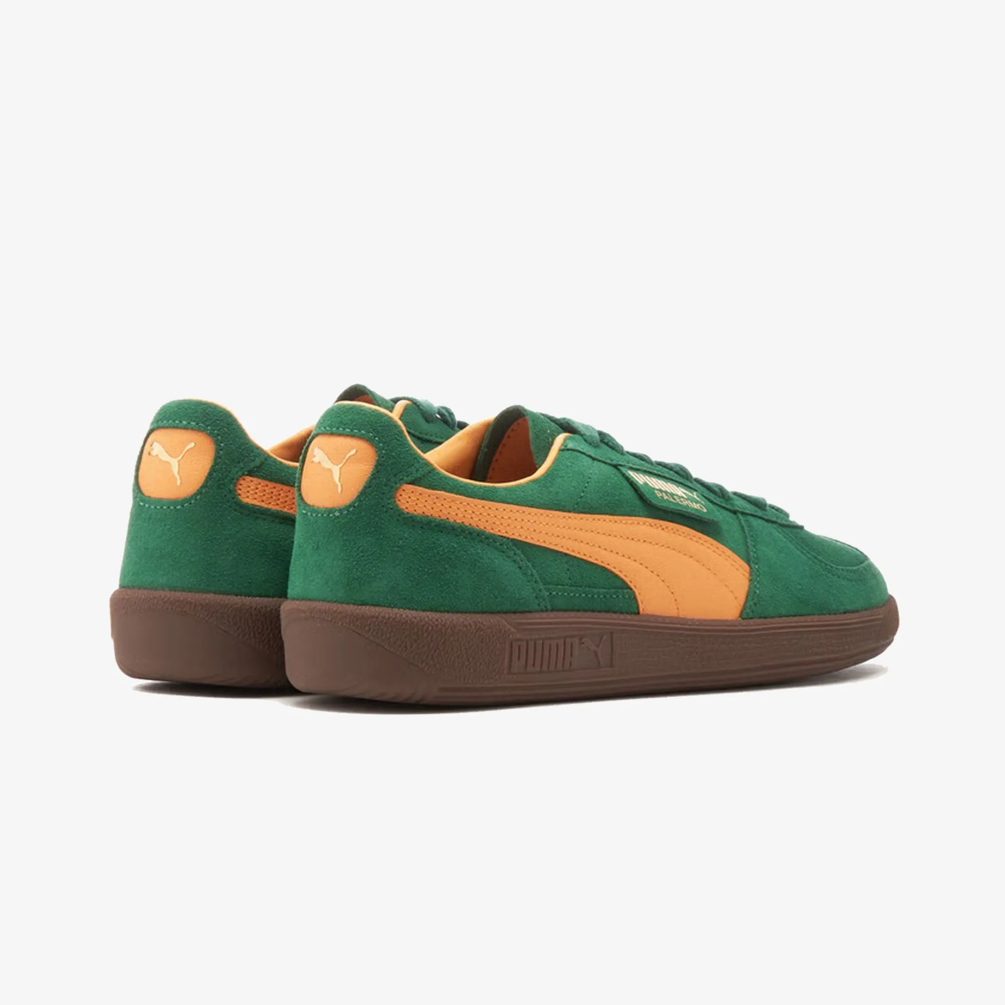 PUMA | PALERMO SNEAKERS { GREEN/YELLOW Go Daily Dad Style