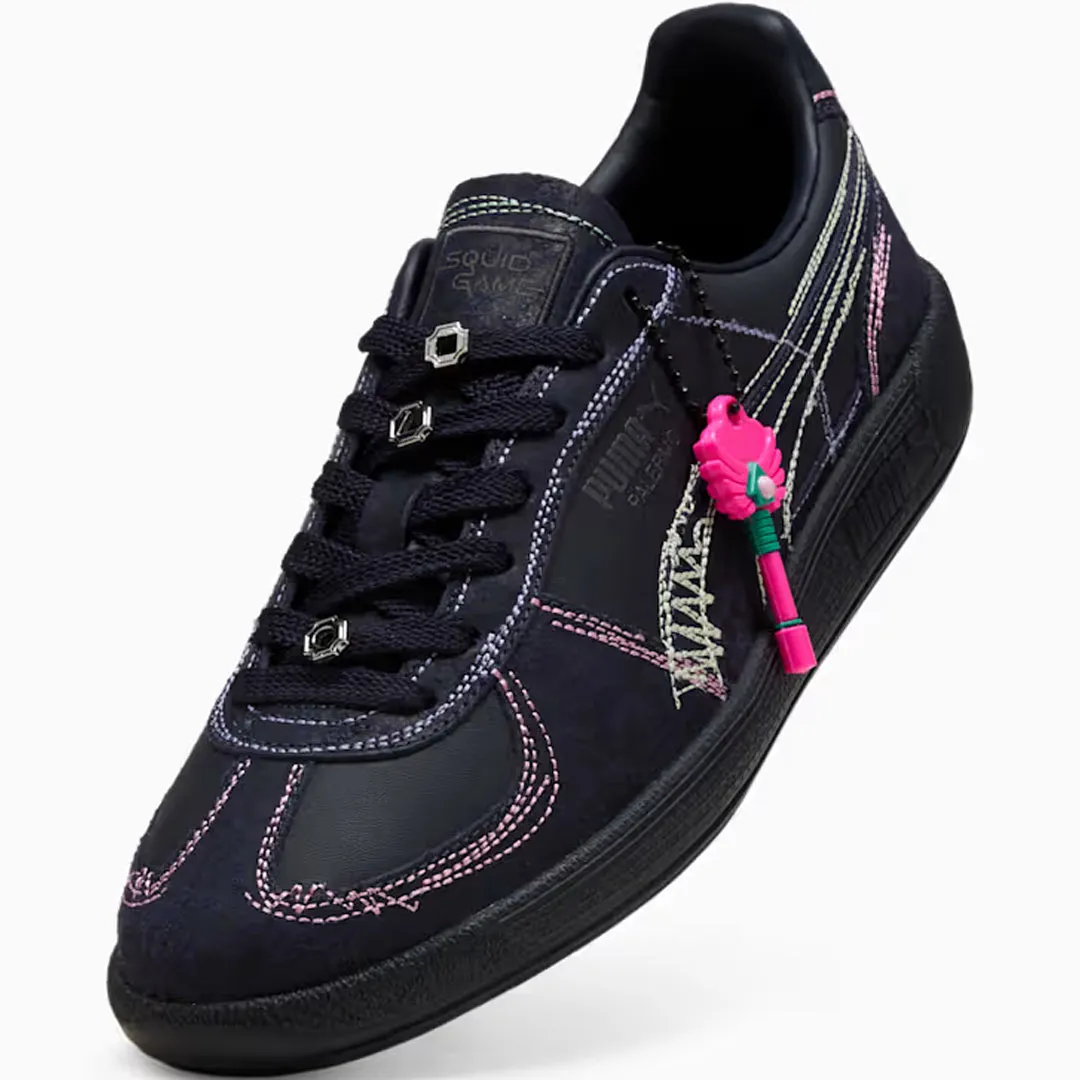 PUMA | PALERMO SQUID GAME LEATHER { NAVY/BRIGHT MELON Versatile