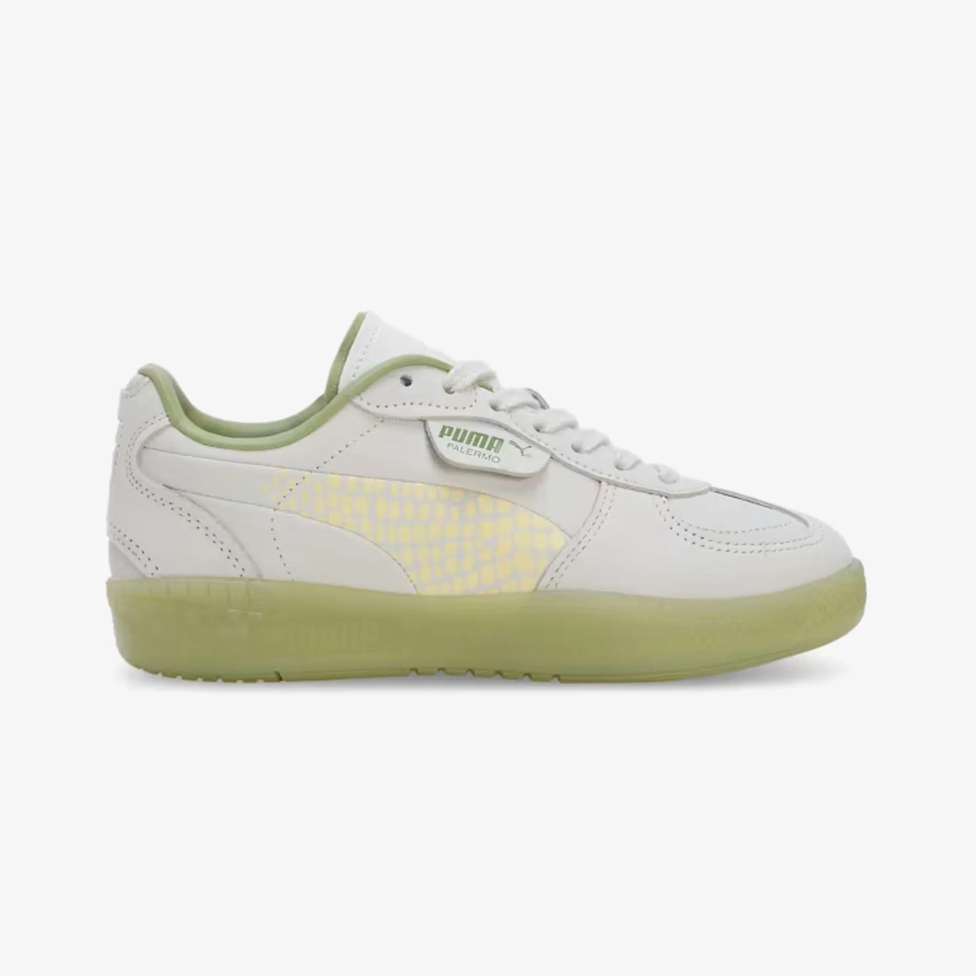 dirt path PUMA | PALERMO { VAPOR GRAY-CREAMY/GREEN