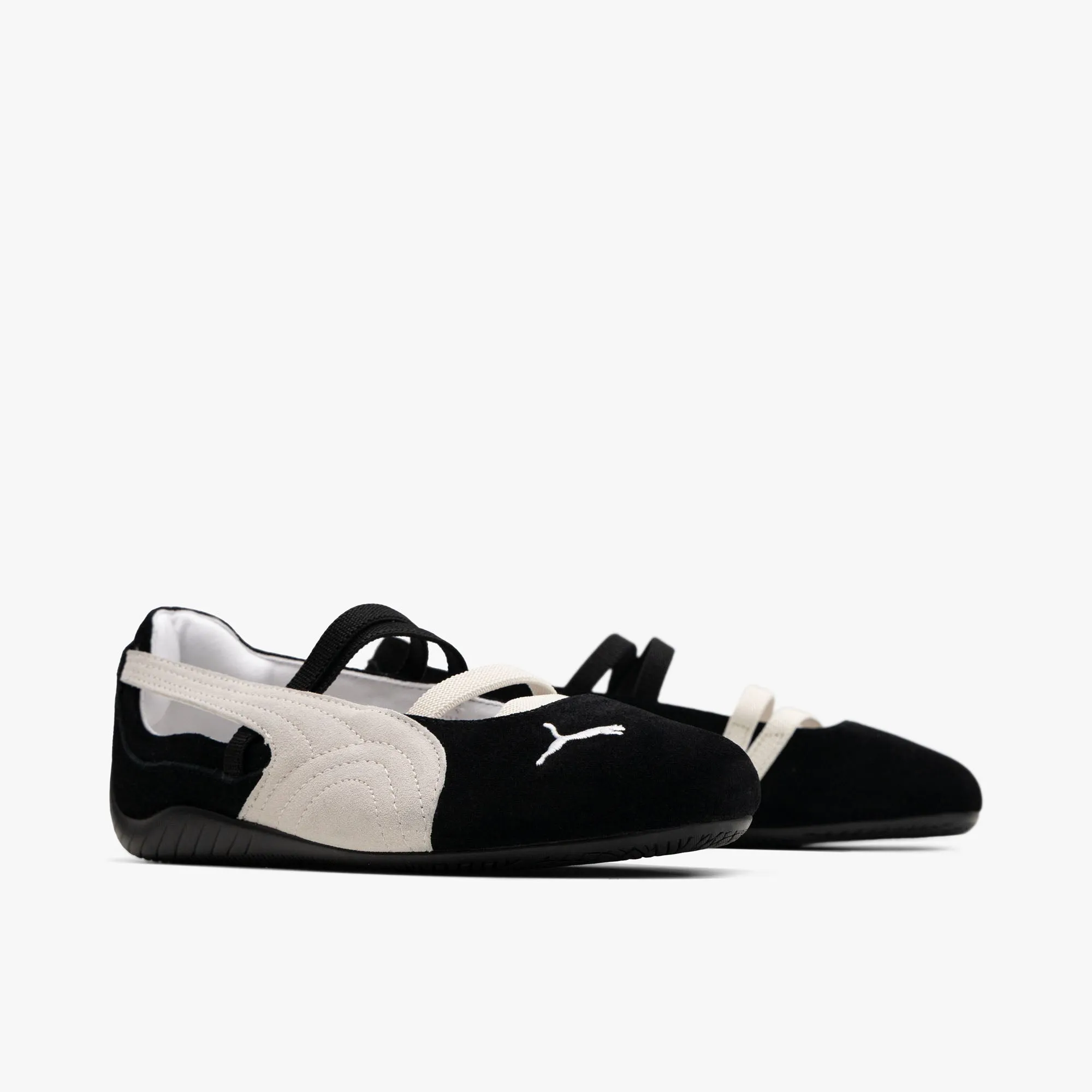 Puma Women's Speedcat Ballet Black / White SmoothSurface Easy Going