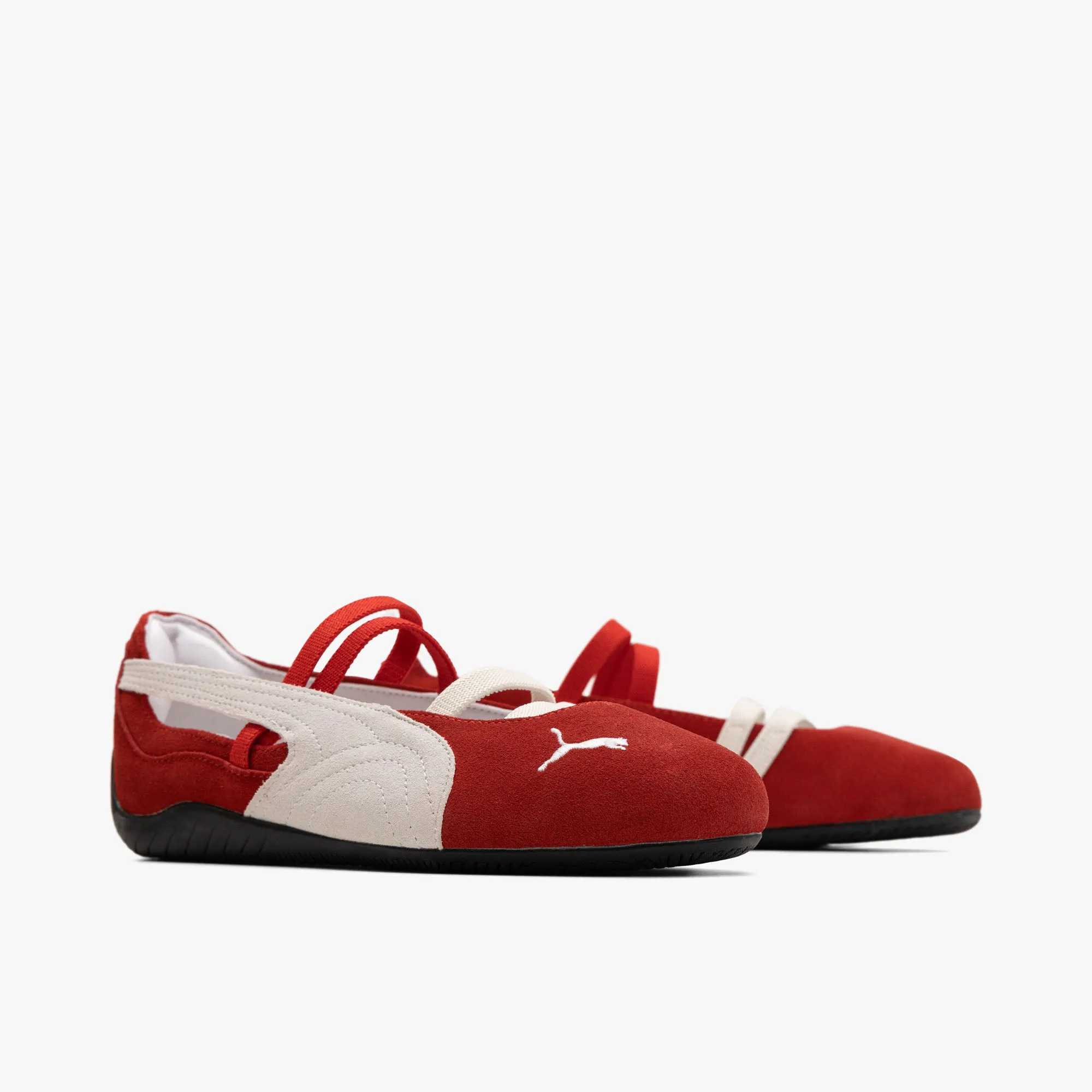 Puma Women's Speedcat Ballet For All Time Red / Puma White Sport Look