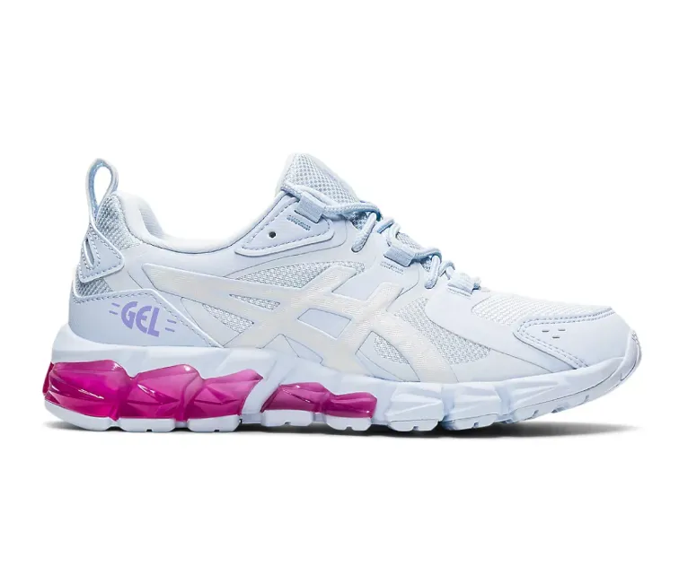 Energy Returning Heel High Top Stability GS Asics Quantum 180 6 (Soft Sky/White)
