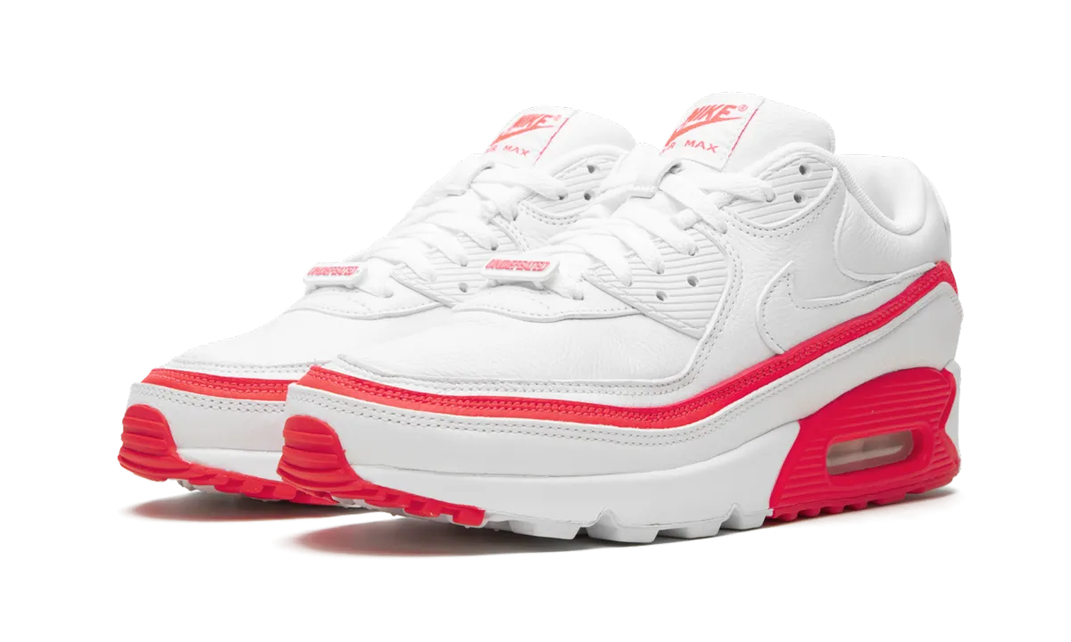 recyclable shoes Air Max 90 / UNDFTD "Undefeated White/Red"