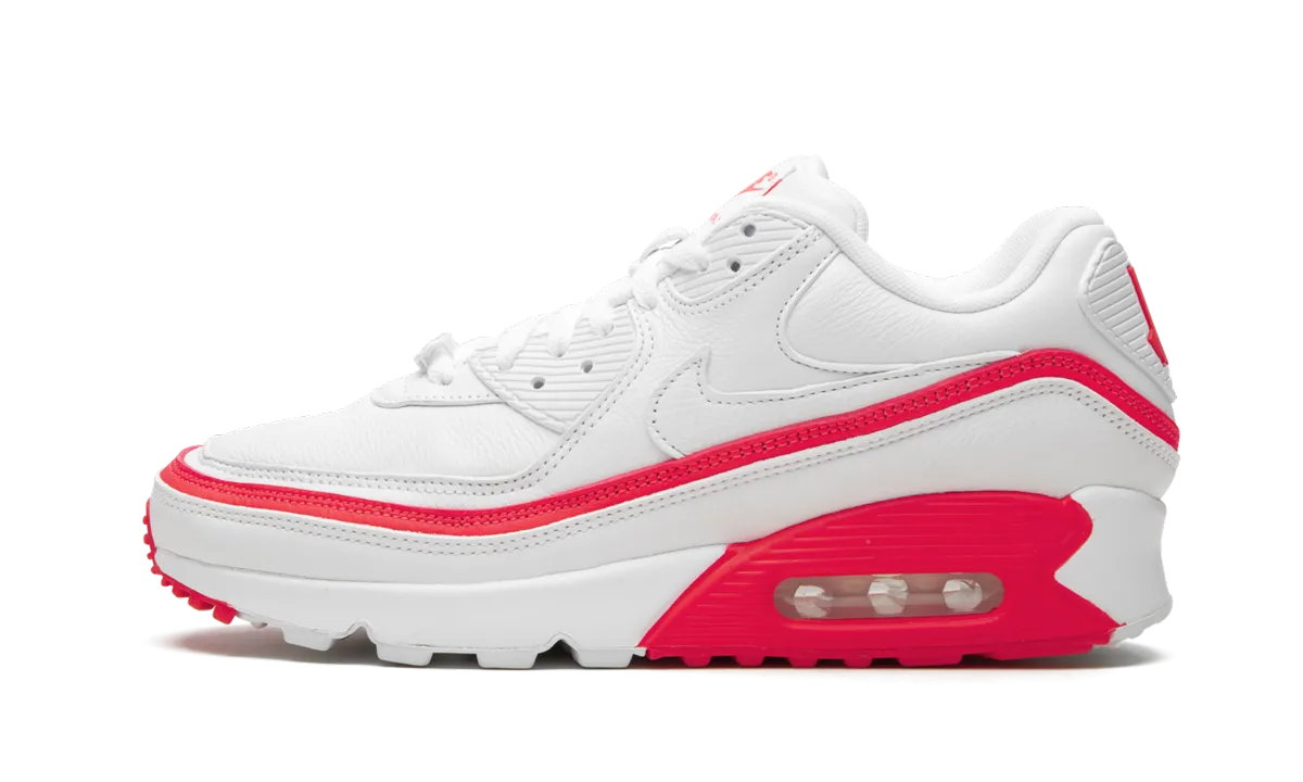 impact - reduction Air Max 90 / UNDFTD "Undefeated White/Red"