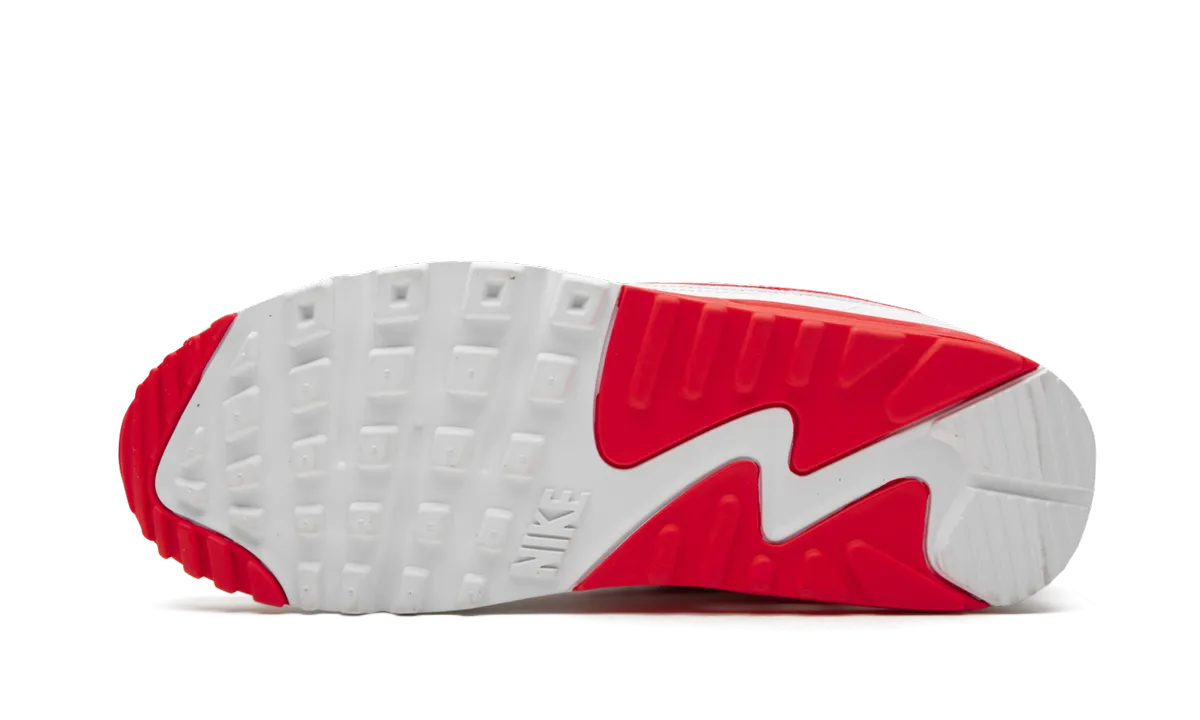 Air Max 90 / UNDFTD "Undefeated White/Red" BreathableLining