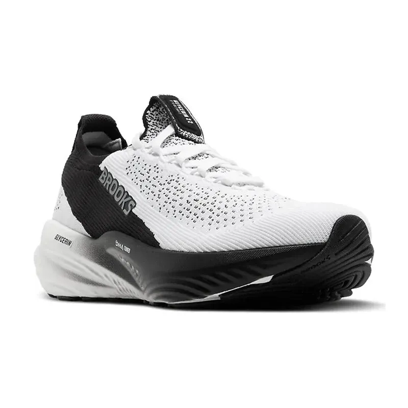 Women's Glycerin Stealthfit 22 White/Grey/Black running in the sun shoes