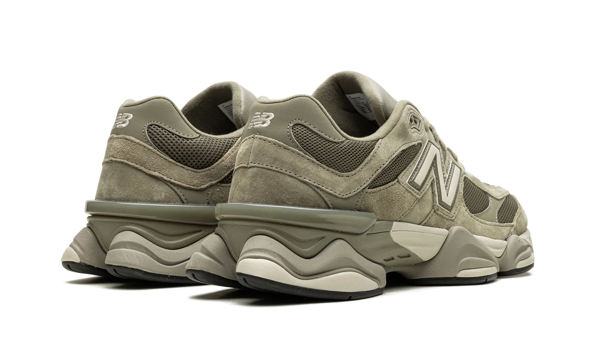 9060 "Covert Green" quick-drying embossed running shoes