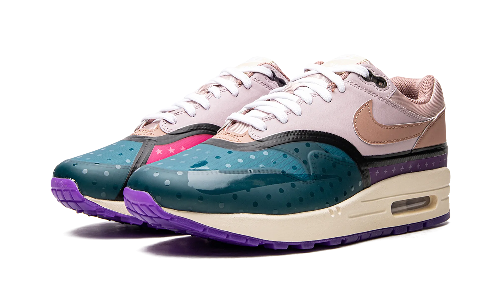 AIR MAX 1 () WMNS "Plum Fog Fossil Rose" casual appearance