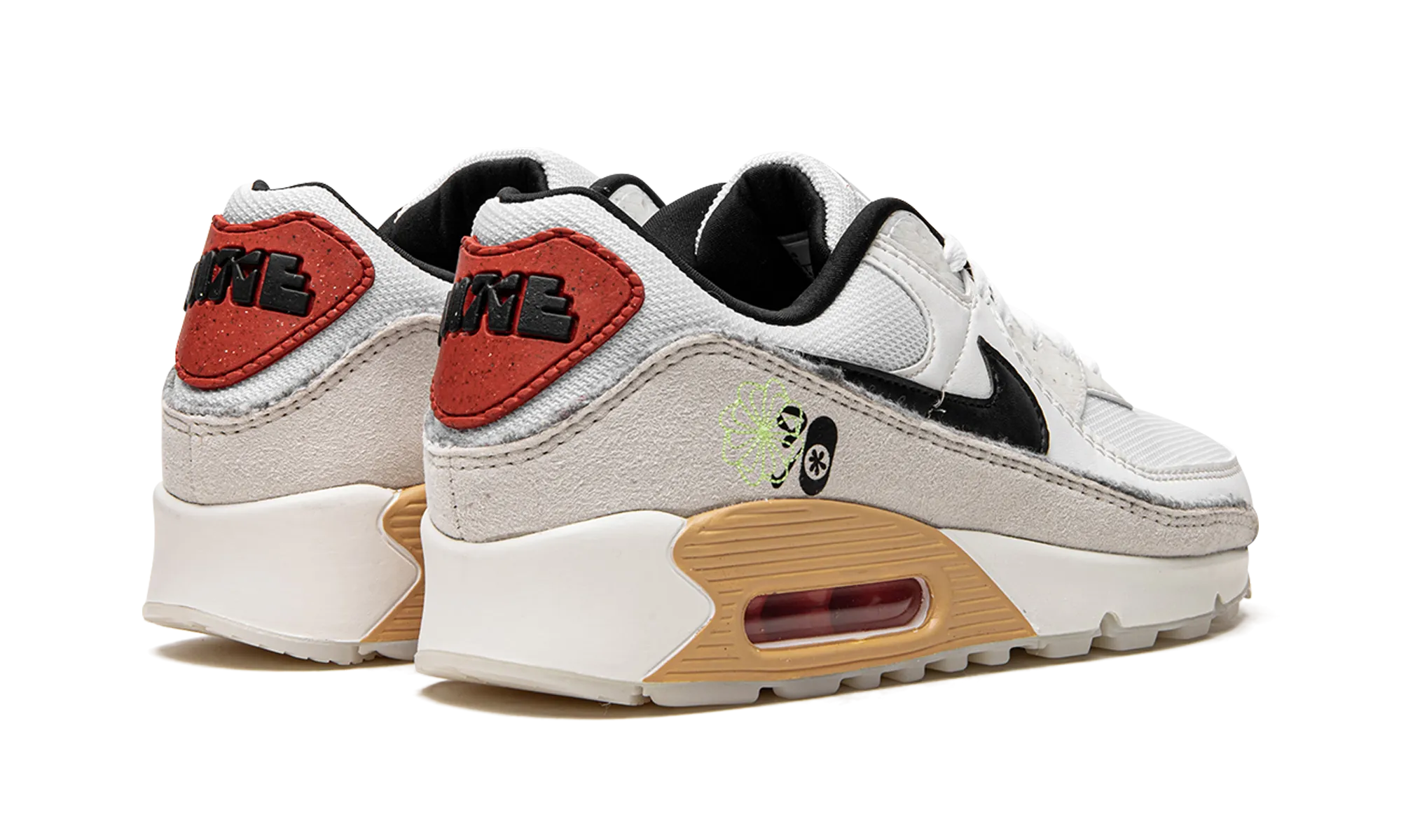 Air Max 90 "Swoosh Fiber" day running shoes evening runner